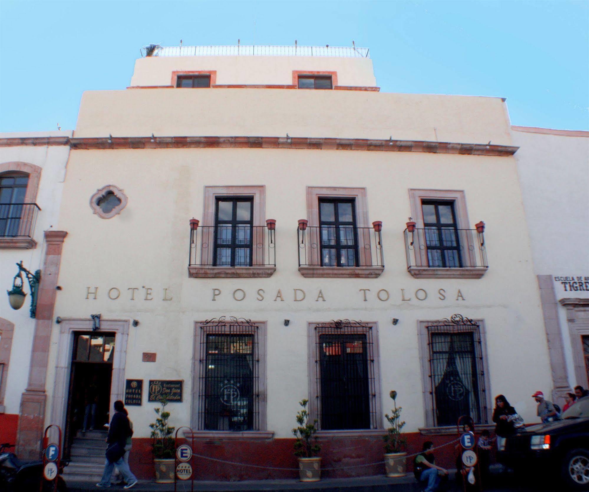 Posada Tolosa Hotel Zacatecas Eksteriør billede